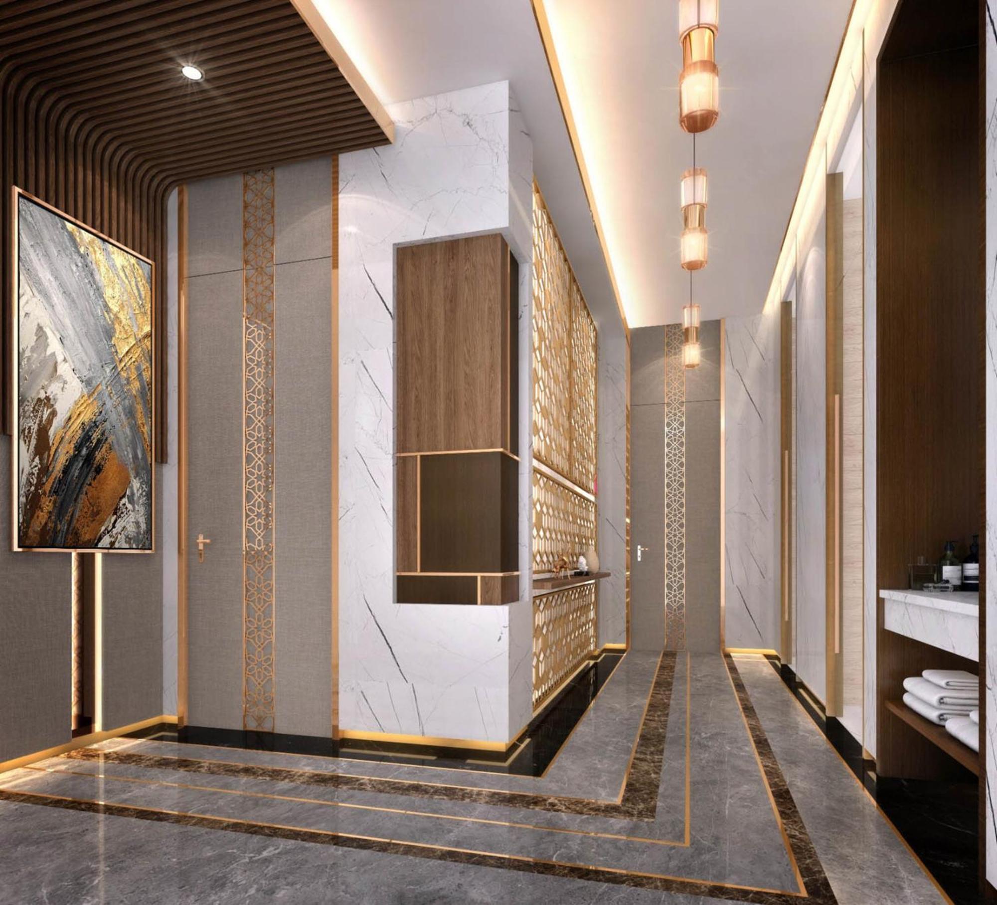 Velero Hotel Doha Lusail Ngoại thất bức ảnh Interior of the hotel